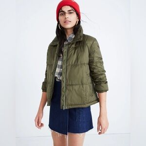 Madewell Travel Buddy Packable Puffer Jacket